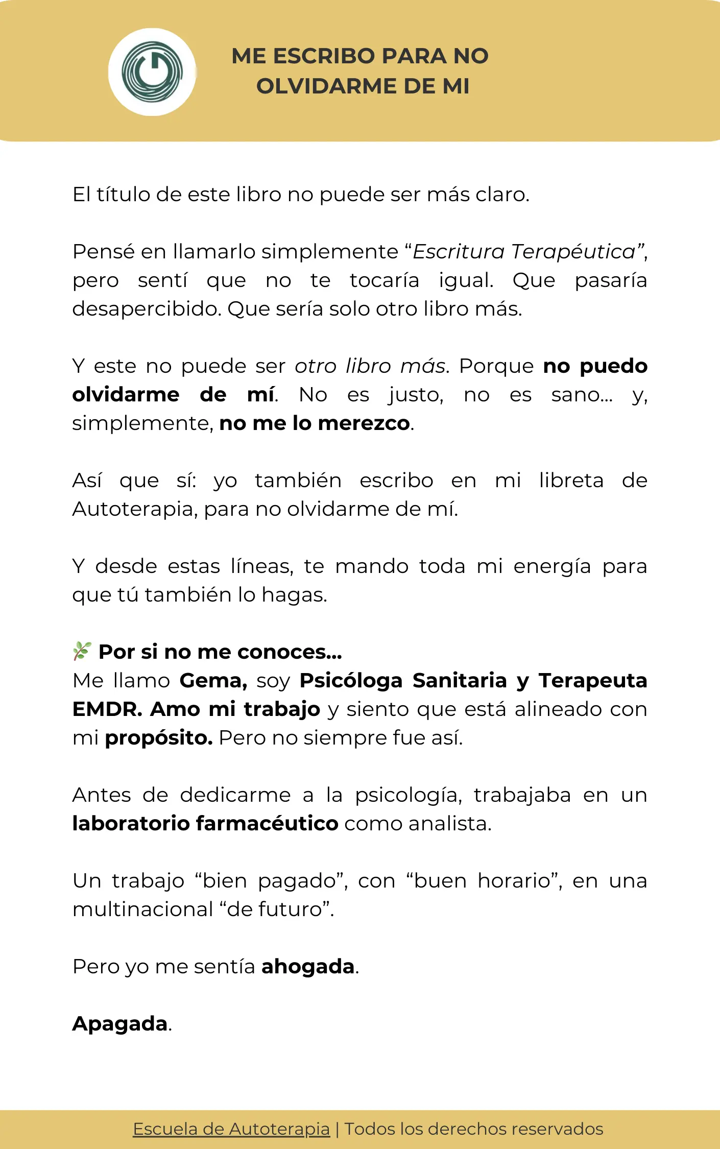 Me escribo para no olvidarme de mí - Imagen 2