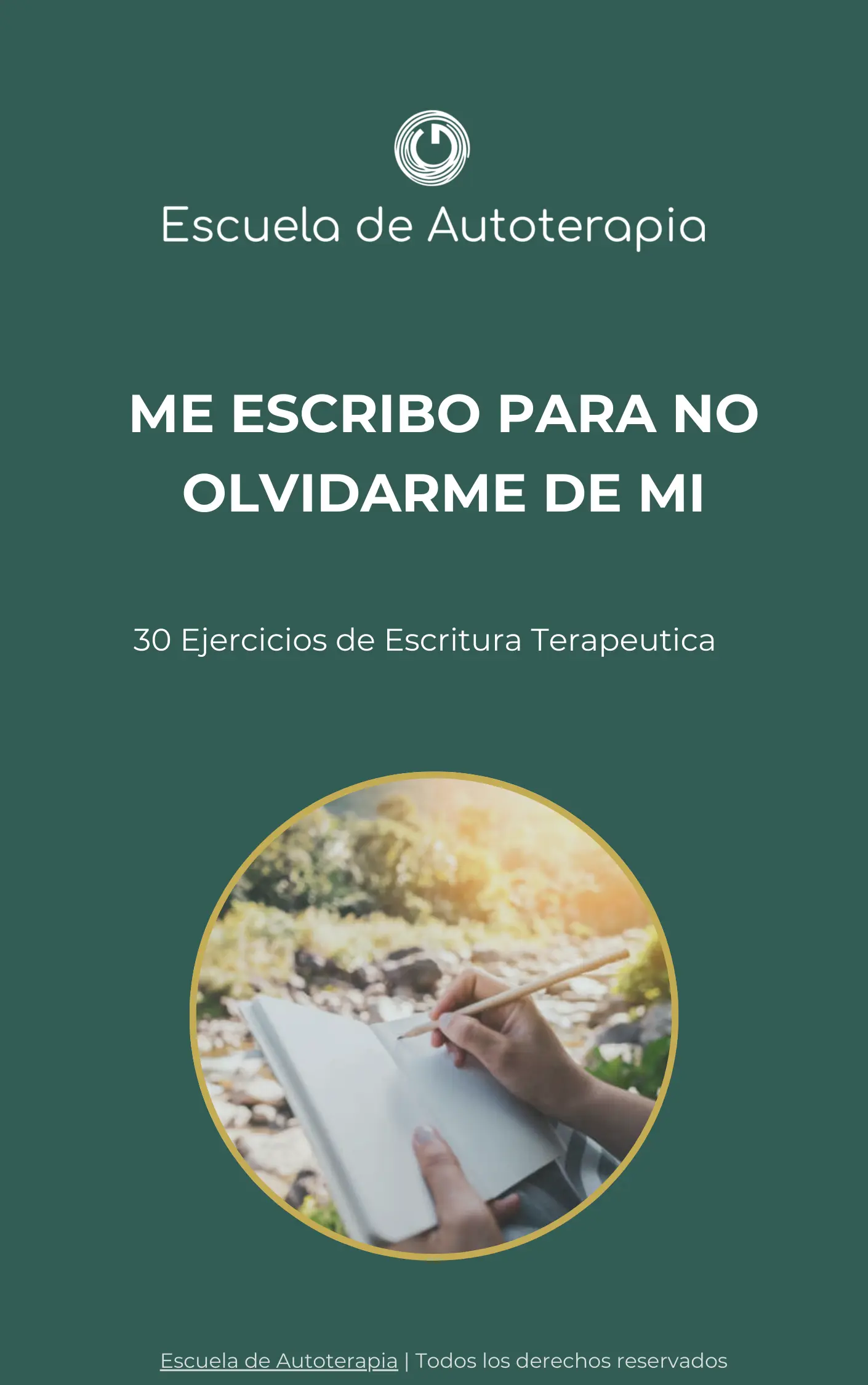 Me escribo para no olvidarme de mí